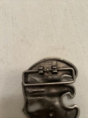 Vintage Avon Pewter Tone Metal Eagle Belt Buckle