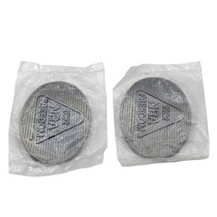 NRA Freedom Pewter Oval Belt Buckles Set Of 2 Collectible NOS Vintage 1982