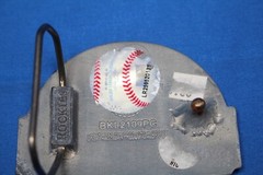 MLB Pewter Belt Buckle Colorado Rockies Baseball
