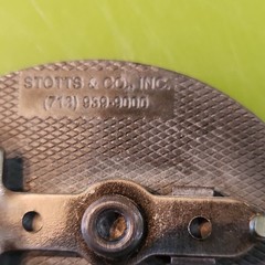 Stotts & Co. Hookem Events Truck Rodeo Houston TX 1994 Oval Belt Buckle
