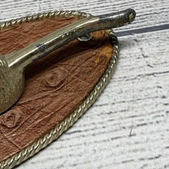 Long Horn Bull Head Western Concho for Tie Belt