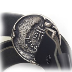Tigran Kings of King Vasileon Vasilen Armenian Silver Belt Buckle with Leather