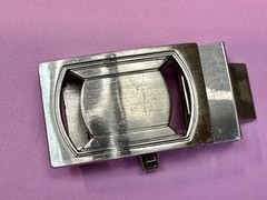 See Through Replacement Ratchet Style Vintage Belt Buckle