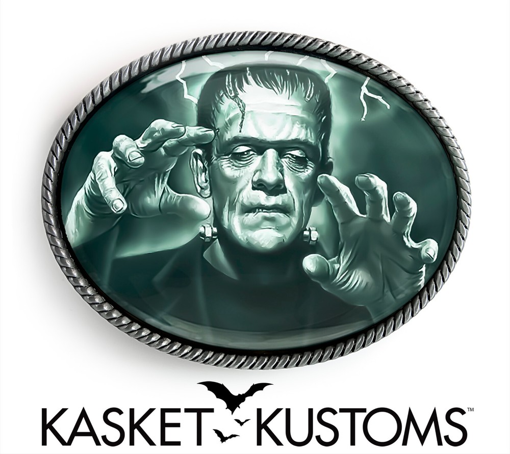 Frankenstein Belt Buckle – Classic Horror Universal Monster Belt Buckle – 943