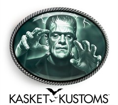 Frankenstein Belt Buckle – Classic Horror Universal Monster Belt Buckle – 943