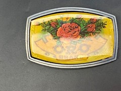 Bouquet Of Roses Oro Brand Fashion Flower Theme Modern Belt Buckle