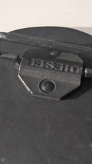 Vintage 90s Only The Brave Industry Diesel Belt Buckle Y2K Diameter 9cm
