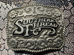 Bergamot Celtic Cross Knot V-258 & Southern Thread Metal Belt Buckles Free Ship