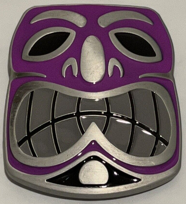 Tiki Face Belt Buckle Tribal Tikki Masks Hawaii Western Metal Belt Buckle Unisex