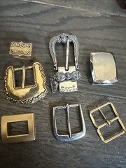 Unsorted Belt Buckles Mixed Lot