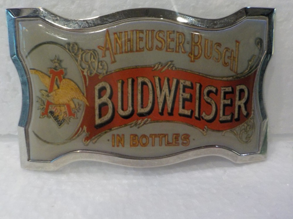 2010 Ltd Ed Anheuser-Busch Budweiser in Bottles Belt Buckle Fits up to 1.5&Prime; Belt
