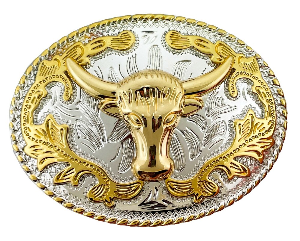 OX Bull Belt Buckle Western Cowboy Men Cowgirl Women New Rodeo Texas Style Big