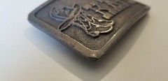 Belt Buckle 930 KAPR Wyoming Studios Art Works Vintage 1976