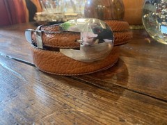 Very Navajo James Reid style Sterling Silver Belt Buckle 33-36-1.3/8-.75”🦬✅