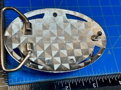 Open Here Practical Beer Lovers Drinkers Bottle Opener Mounted to Belt Buckle
