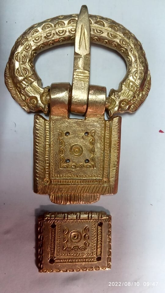 Handmade Roman Gothic belt buckle