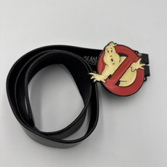 Ghostbusters Movie No Ghost Leather Belt with Glowing BUCKLE