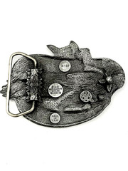Belt Buckle – Bergamot Brass Works 1981 Harley-Davidson « Live to Ride » R-37