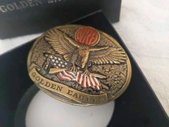 LIMITED EDITION NRA National Rifle Association ~ Golden Eagles * New in Box NOS