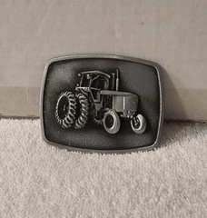 TRACTOR FARM COWBOY RODEO WESTERN BELT BUCKLE