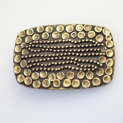 Studded Metal Ethnic Boho Style Belt Buckle – Vintage Design