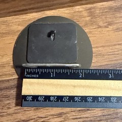 VTG Cancer Belt Buckle 2.5&Prime; Round Crab June – July Zodiac Sign Astrology