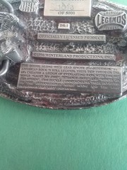 The Doors American Music Legends Foundry Limited Edition 1996 Belt Buckle