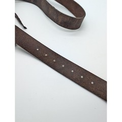 Levi&rsquo;s Leather Belt Mens Size 46 48 Independent Cross Buckle Removable Skatboard