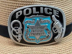 Police Belt Buckle Professions Belt Buckle