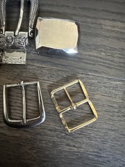 Unsorted Belt Buckles Mixed Lot