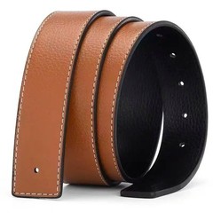 Replacement Belt 38mm Genuine Leather Mens Reversible Strap LUXURY For H Buckle✨