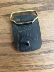Vintage 1978 BTS Solid Brass Ducks Unlimited Belt Buckle Hunting Belt Buckle