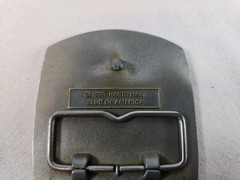 Vintage Handyman Club of America Life Member Pewter Belt Buckle 1996