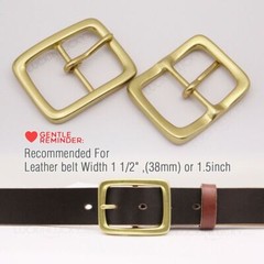 1.5 in Solid brass buckle Belt Buckle / Bag Buckle/ Brass Buckle 40mm 1 1/2 inch