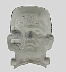 Frankenstein Belt Buckles Monsters Green Metal Painted New Men Women Rock Rebel