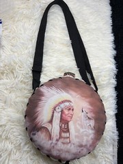 Native Leather Water Cantina Brown Buckle Adjustable Woof & Chief