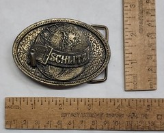 SCHLITZ – trade mark – beer – belt BUCKLE – listing #6791