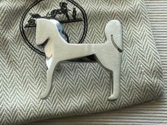 38mm H Belt Buckle Brushed Silver