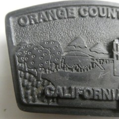Boy Scouts of America Orange County Council California BSA Belt Buckle CD Hit