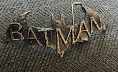 Batman Arkham City Belt Buckle Dc Comic Rare Video Game Promo Cosplay Item