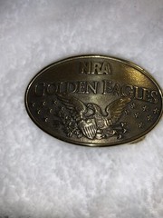NRA Golden Eagles Limited Edition Belt Buckle