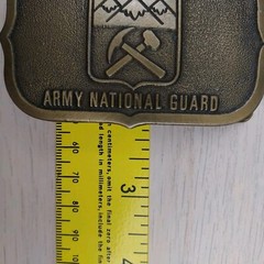 Colorado Army National Guard Belt Buckle