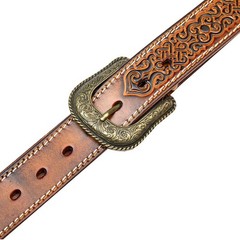 JINBAOSHU 1.5&Prime;(40mm) Belt Buckle Western Cowboy Men 1.5&Prime;(38MM-40MM), Bronze