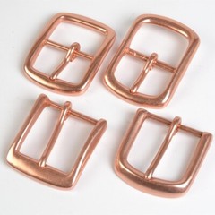 Purple Copper Belt Buckle Pin Buckle Tongue Pin Belt Buckle Fits 1.5 inch Belt-
