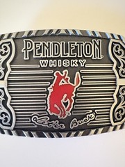 Ltd Edition 2025 Pendleton Whisky Let’r Ride Belt Buckle Montana Silversmith New