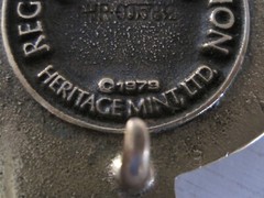 1979 Heritage Mint Registered Collection Solid Brass North Dakota Belt Buckle