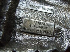 VTG 1978 Bergamot Brass Works Locomotive Train Belt Buckle Matching &rsquo;87 Keychain