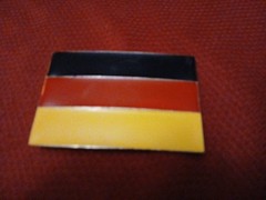 Germany German Flag Enamel Belt Buckle