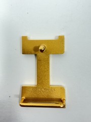 Authentic HERMES H Logo Reversible Belt Strap Blue Gold Tone Buckle Kit 85
