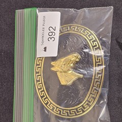 Horse Cowboy Western Style Belt Buckle Made In Mexico